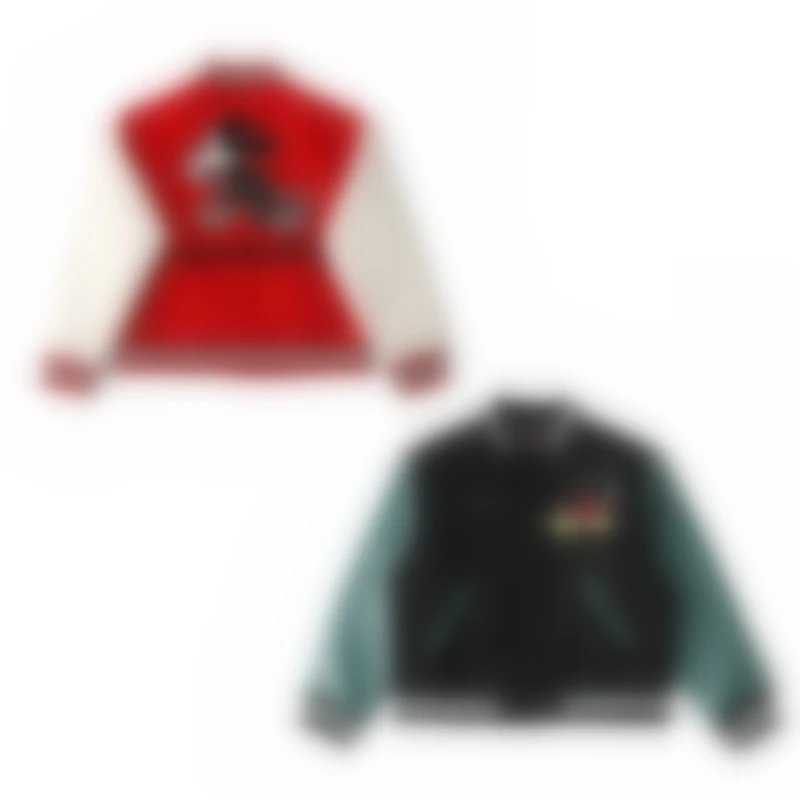 Sup Number Nine Mickey Varsity Jacket