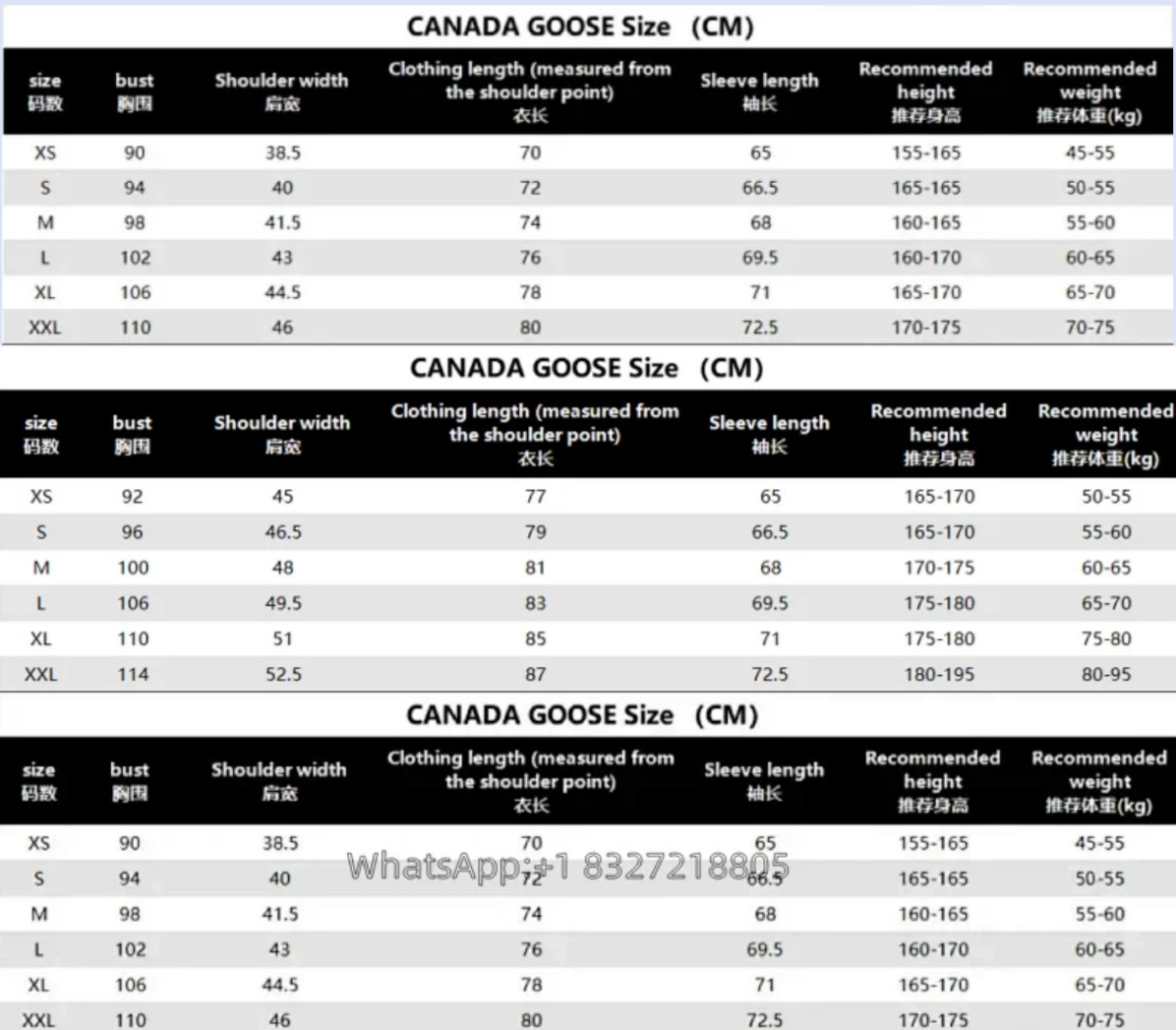 Canada G00se Down Jacket