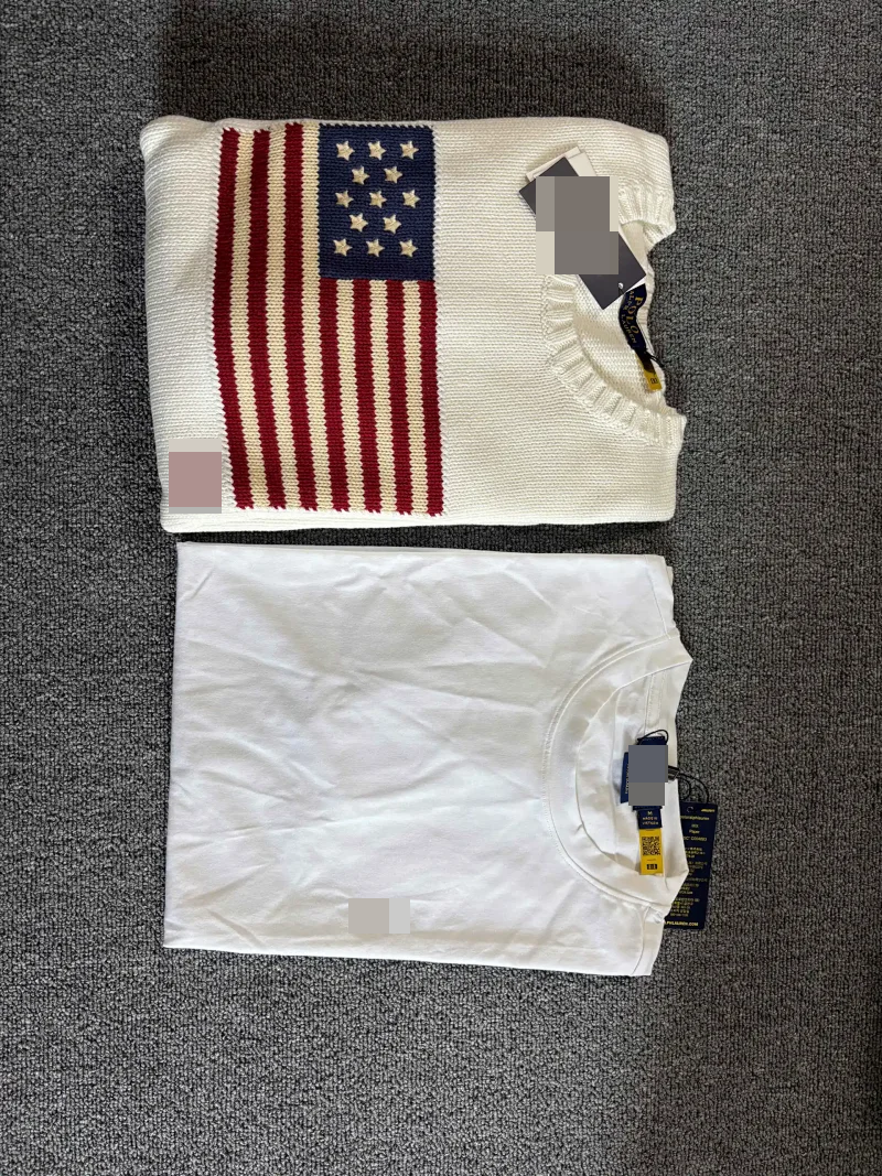 Ralf Lauren Amercian Flag Sweater