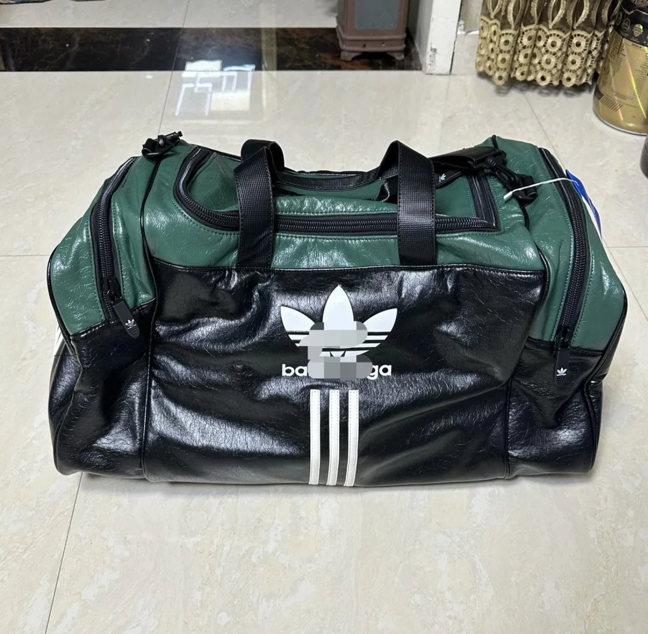 Balenci x Adidos Duffle Bag