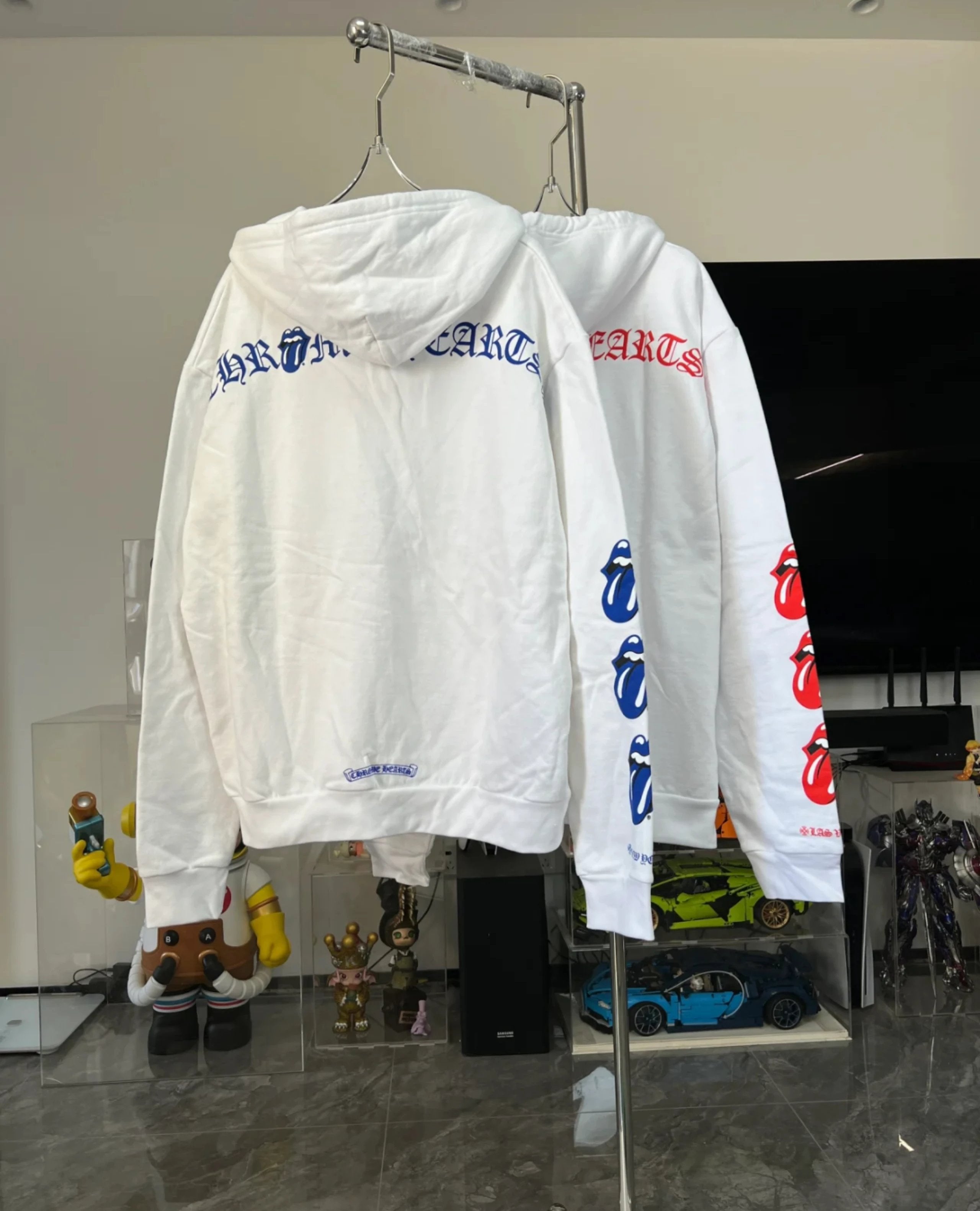 Chr0me Hearts x Rolling Stones Zip Hoodie