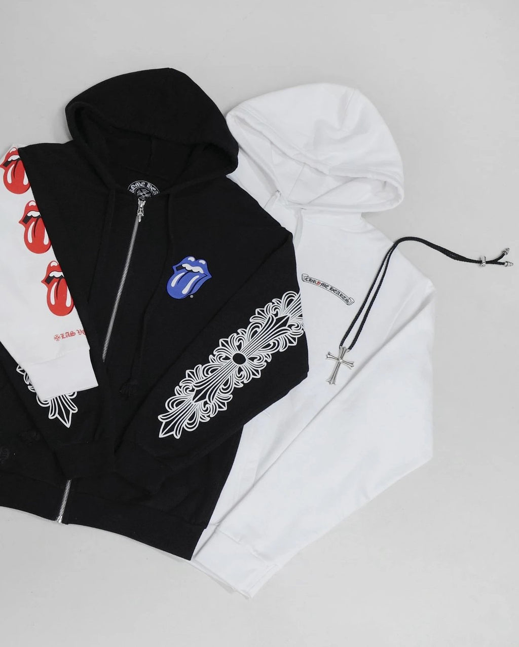 Chr0me Hearts x Rolling Stones Zip Hoodie
