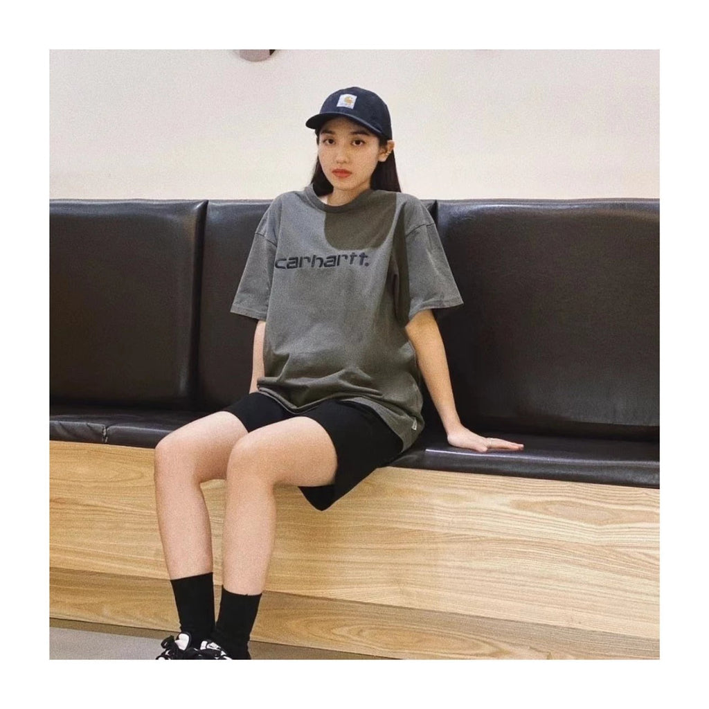 Carhart Washed  Embroidered Logo Tee