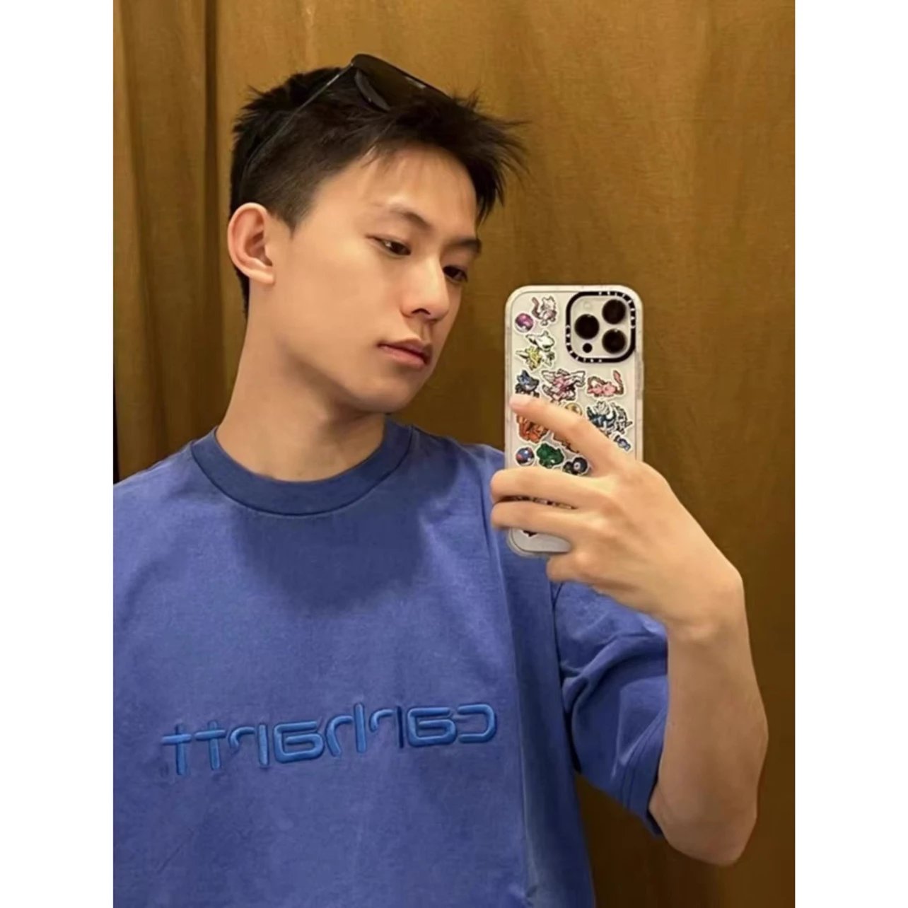 Carhart Washed  Embroidered Logo Tee