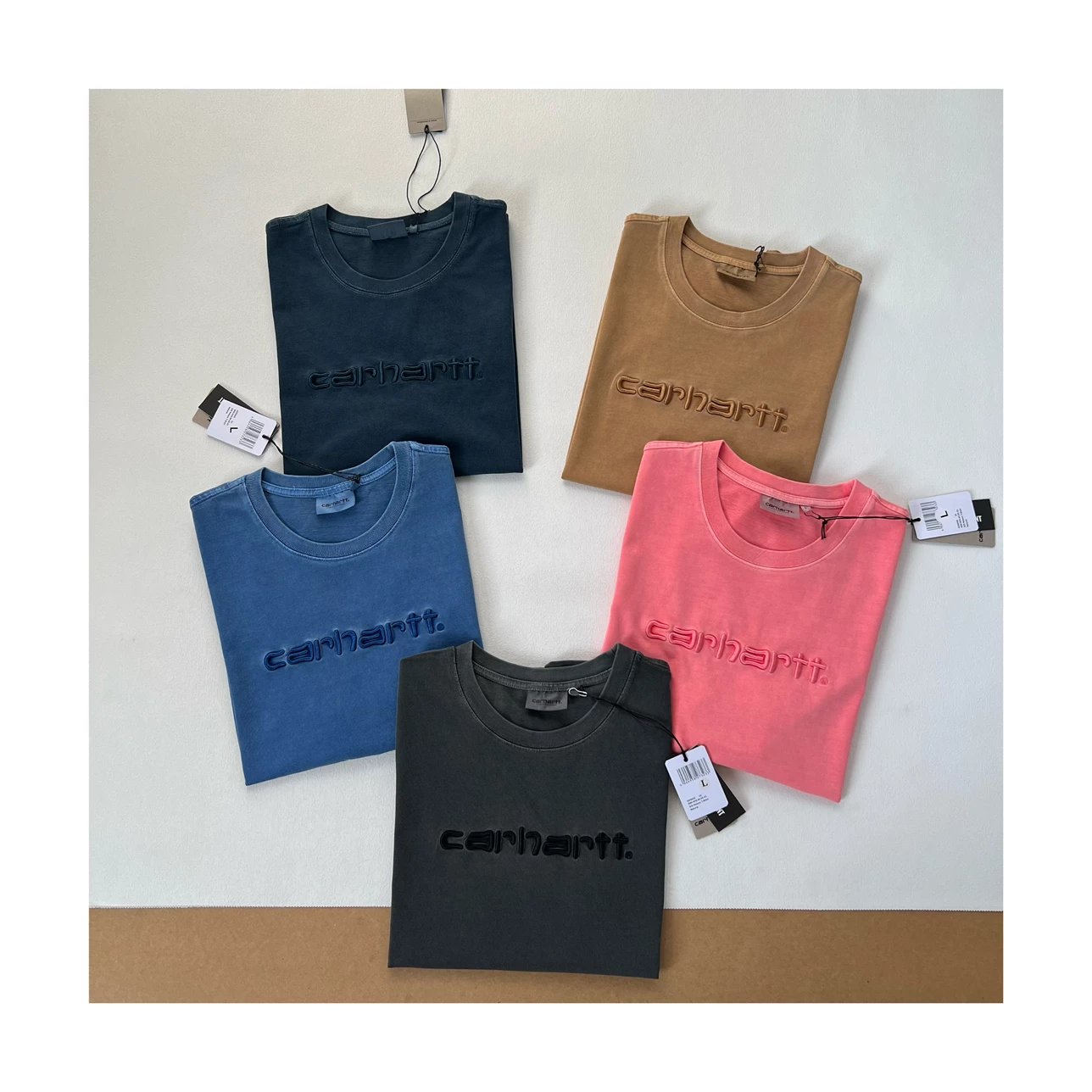 Carhart Washed  Embroidered Logo Tee
