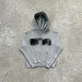 IDA Zip Up Hoodie Grey