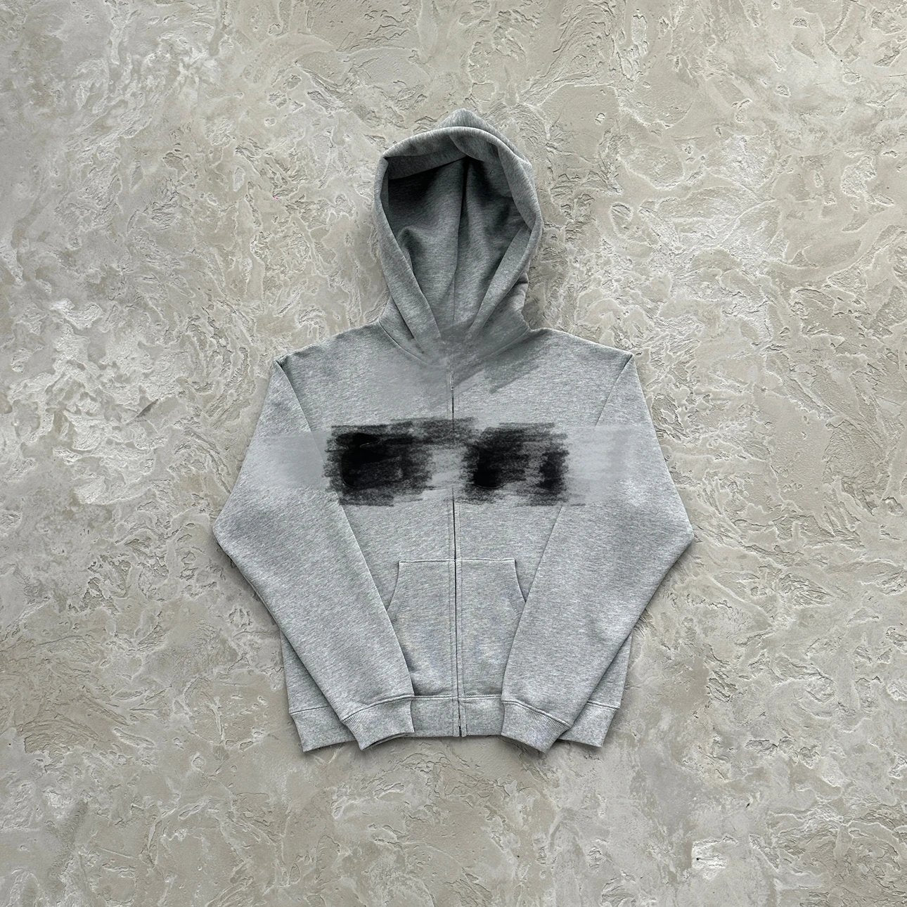 IDA Zip Up Hoodie Grey