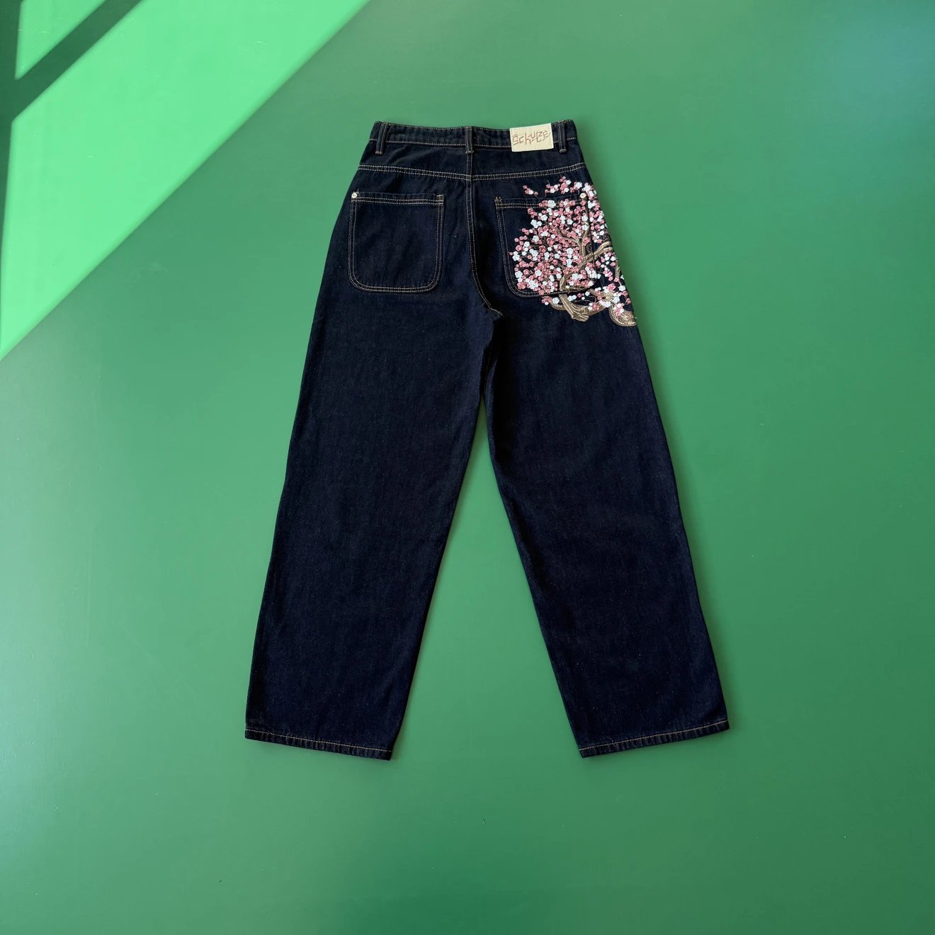 Dershutze blosssoms denim jeans