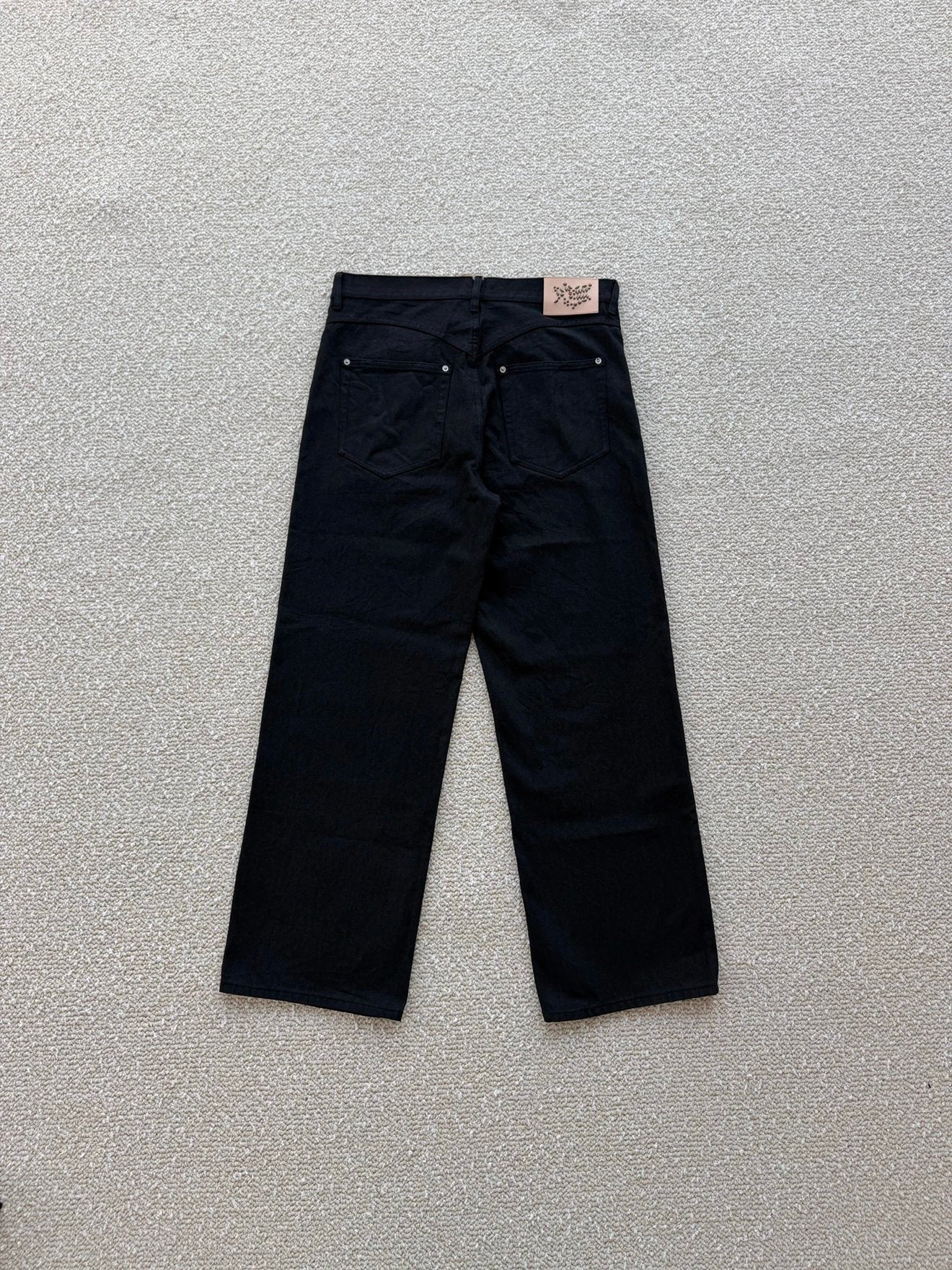 YM Black Rhinestone Skinny Jeans