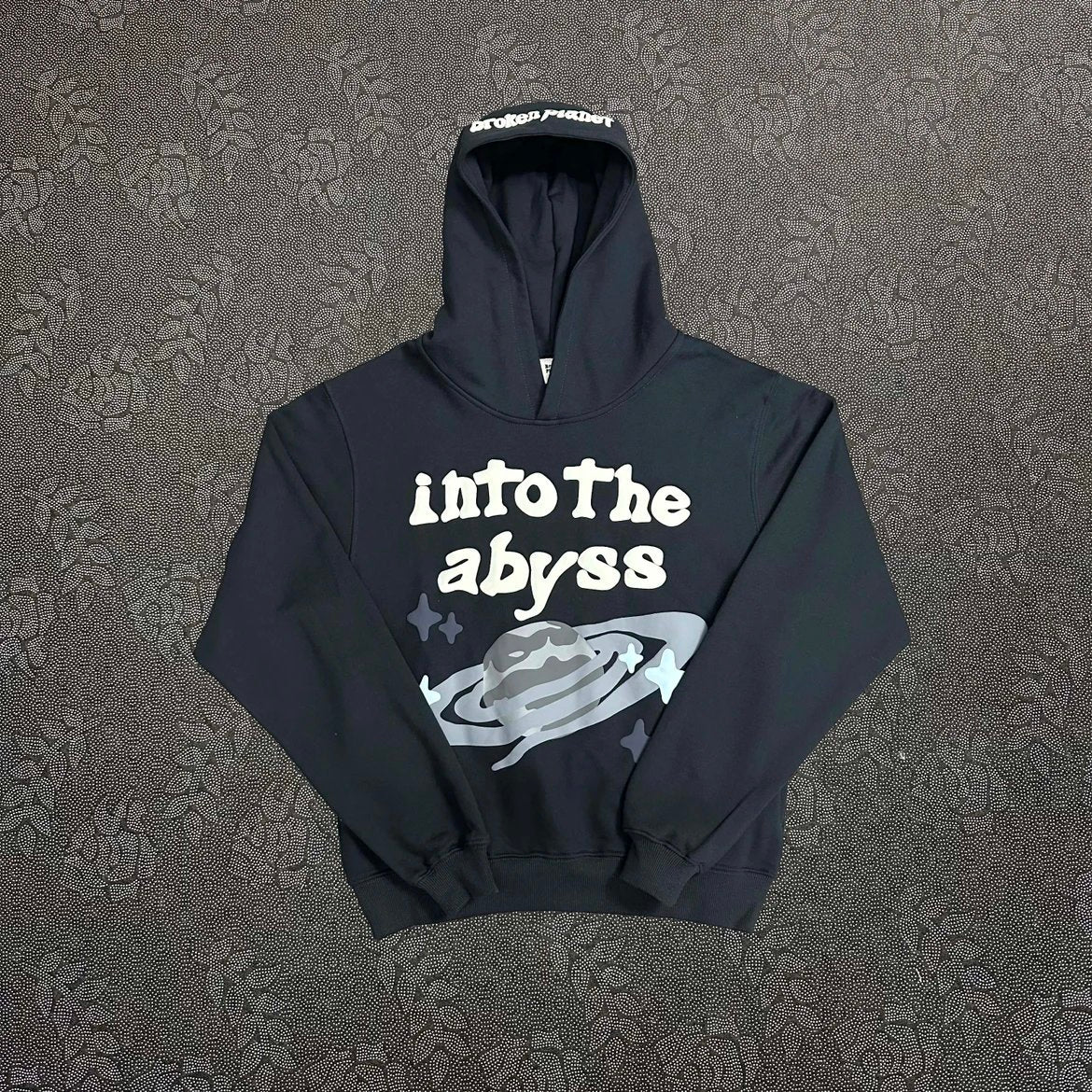 Br0ken Planet in to the abyss hoodie
