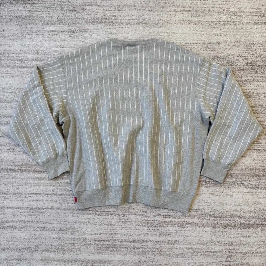 Sup Striped Crewneck Hoodie