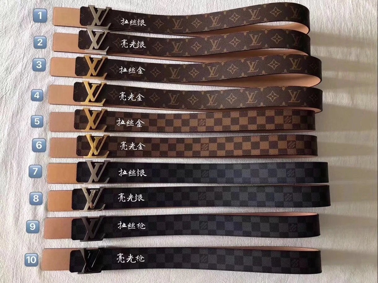 Vouis Luitton Belts (with box)